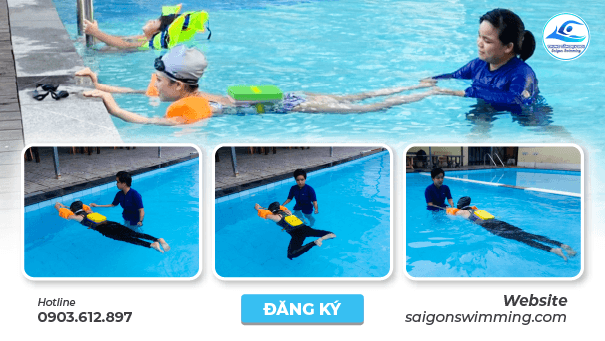 Hình ảnh học bơi người lớn ở Quận Gò Vấp